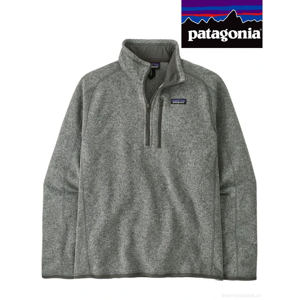 NWOT Patagonia Stonewash Fleece 'Better Sweater' 1/4 Zip Pullover Men's Size XL